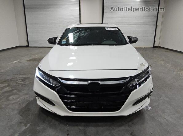 1HGCV2F38KA004498 2019 HONDA ACCORD White 