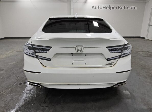 1HGCV2F38KA004498 2019 HONDA ACCORD White 