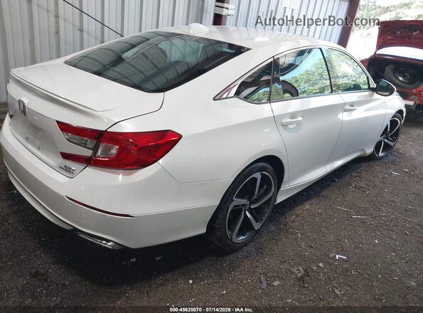 1HGCV2F38LA006723 2020 HONDA ACCORD White უკანა მარჯვენა