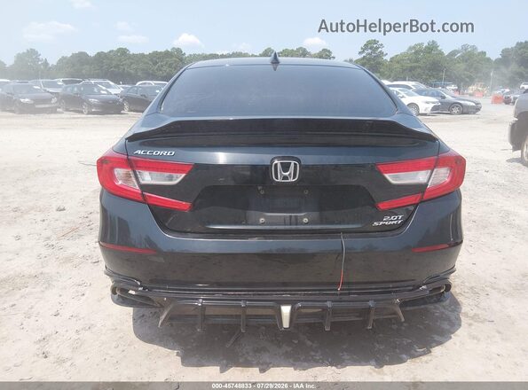 1HGCV2F38MA023264 2021 HONDA ACCORD Black 
