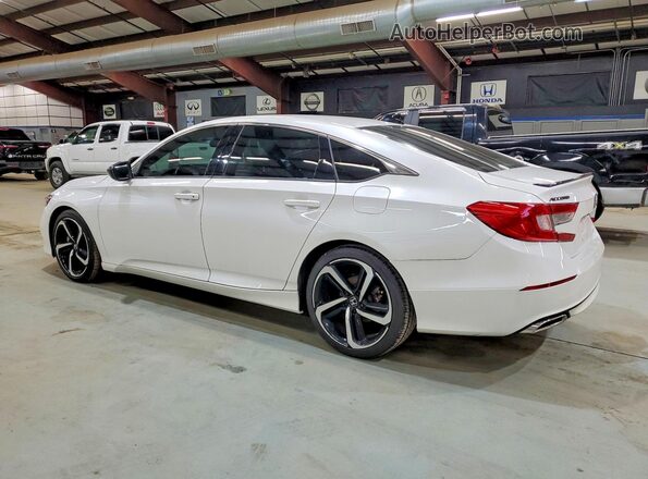 1HGCV2F38NA006644 2022 HONDA ACCORD White Tył lewy