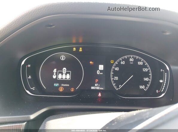 1HGCV2F38NA011956 2022 HONDA ACCORD Black უკანა სავარძლების ხედი