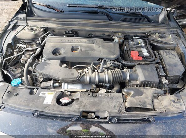 1HGCV2F38NA011956 2022 HONDA ACCORD Black უკანა ხედი