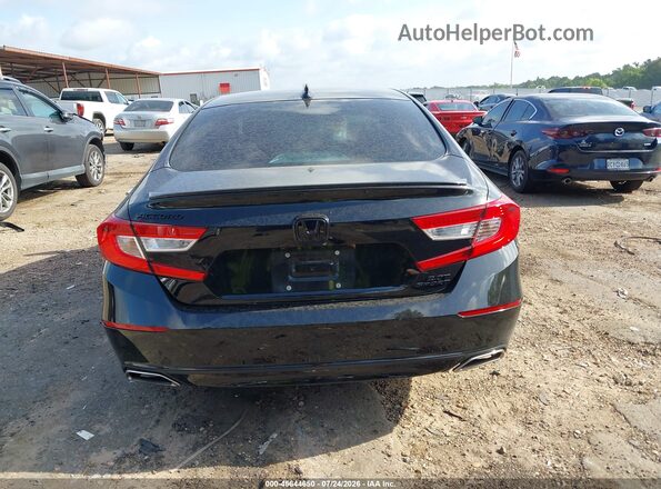 1HGCV2F38NA011956 2022 HONDA ACCORD Black 