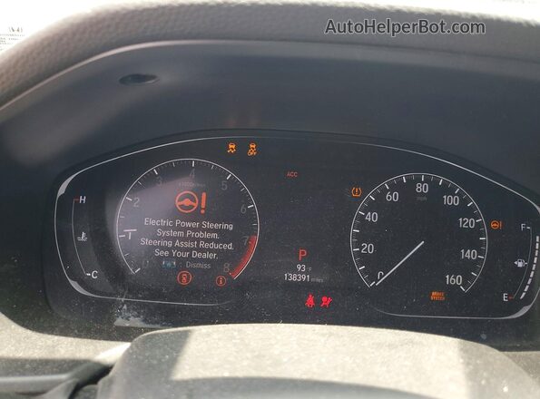 1HGCV2F39KA002744 2019 HONDA ACCORD Black ხელსაწყოთა პანელის ხედი