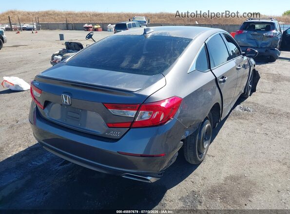 1HGCV2F39LA000168 2020 HONDA ACCORD Gray Tył prawy