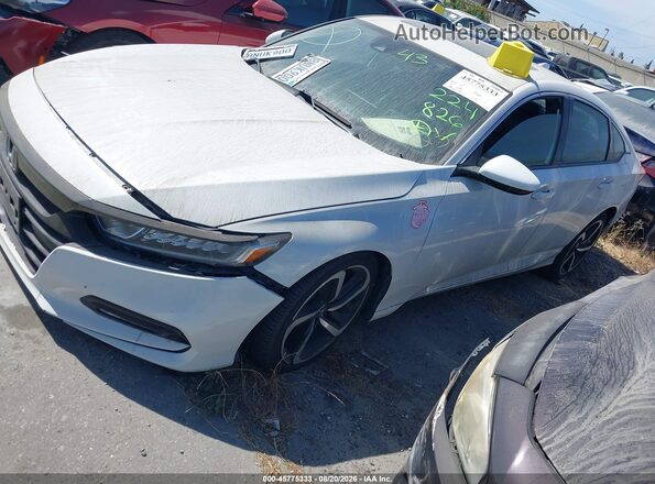 1HGCV2F39LA006388 2020 HONDA ACCORD White Przód lewy