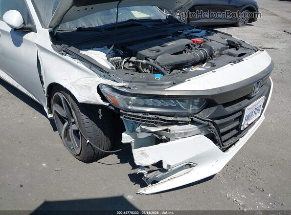 1HGCV2F39LA006388 2020 HONDA ACCORD White Widok z przodu