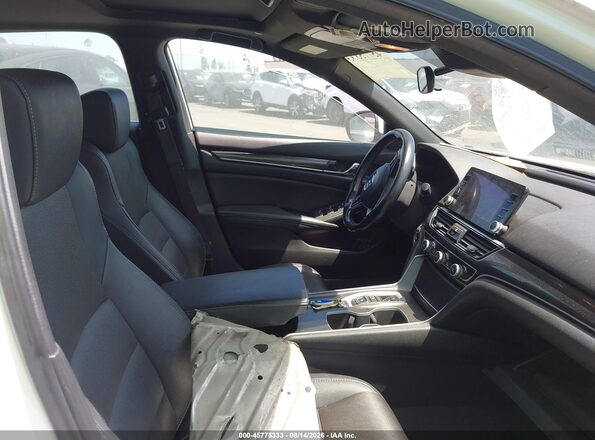 1HGCV2F39LA006388 2020 HONDA ACCORD White Widok wnętrza z przodu