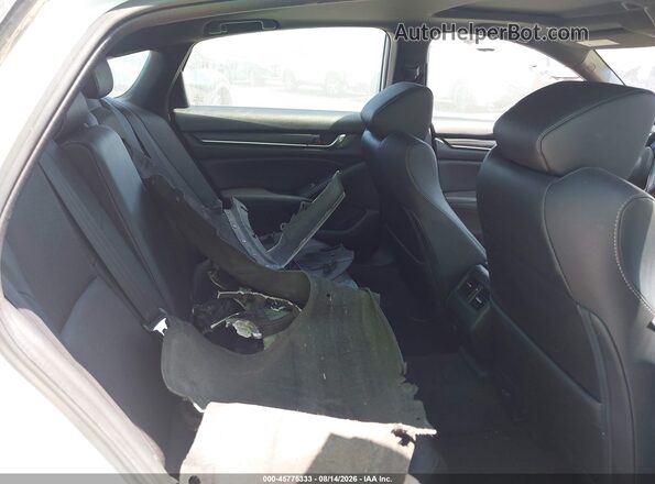 1HGCV2F39LA006388 2020 HONDA ACCORD White Widok naklejki z numerem VIN