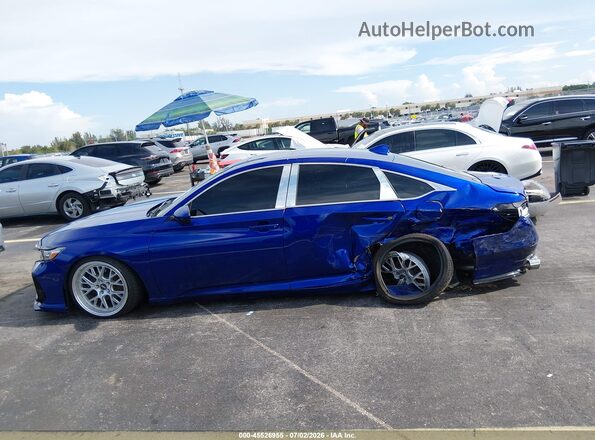 1HGCV2F39LA007752 2020 HONDA ACCORD Blue 
