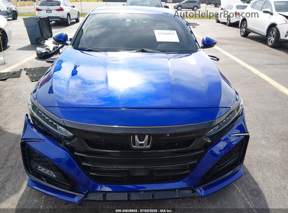 1HGCV2F39LA007752 2020 HONDA ACCORD Blue Սալոնի հետևի տեսք