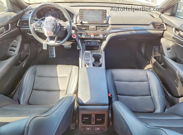 1HGCV2F39NA002781 2022 HONDA ACCORD White Dashboard view