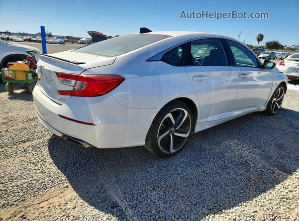 1HGCV2F39NA002781 2022 HONDA ACCORD White Rear right