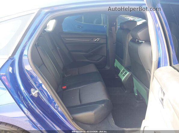 1HGCV2F3XJA021463 2018 HONDA ACCORD Blue VIN კოდის სტიკერის ხედი