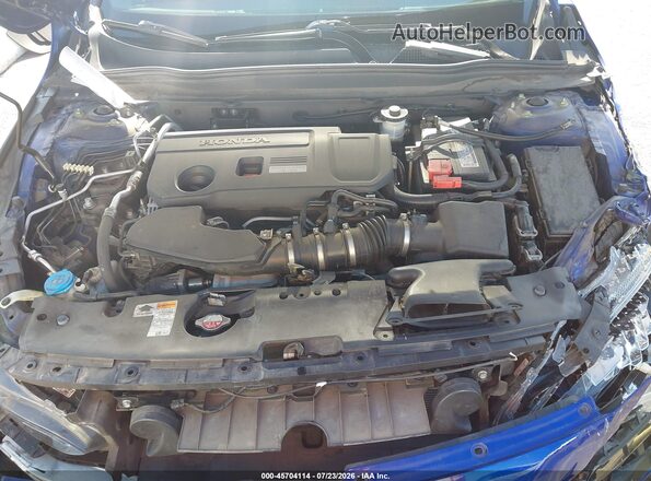 1HGCV2F3XJA021463 2018 HONDA ACCORD Blue უკანა ხედი