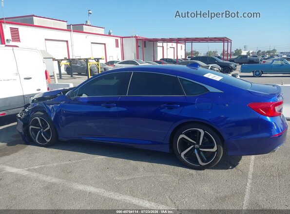 1HGCV2F3XJA021463 2018 HONDA ACCORD Blue სალონის 360-გრადუსიანი ხედი