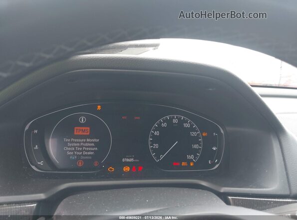 1HGCV2F3XJA022421 2018 HONDA ACCORD White Widok tylnych siedzeń
