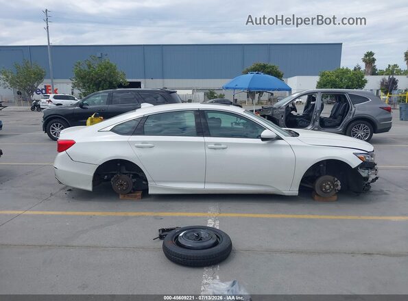 1HGCV2F3XJA022421 2018 HONDA ACCORD White Widok wnętrza 360 stopni