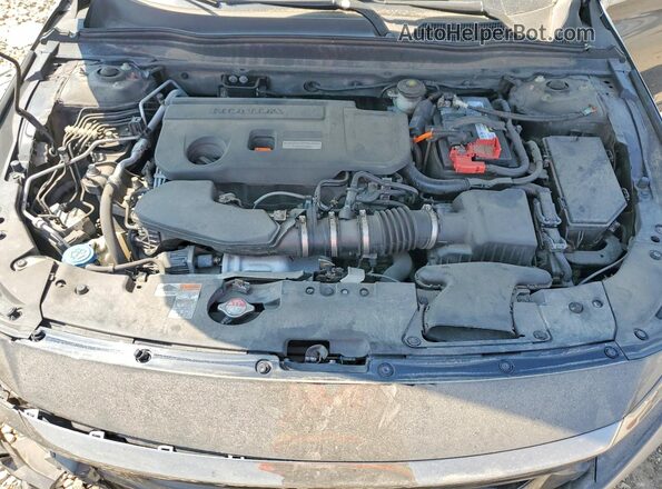 1HGCV2F3XJA031796 2018 HONDA ACCORD Black Սալոնի հետևի տեսք