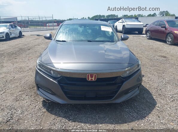 1HGCV2F3XKA013770 2019 HONDA ACCORD Gray Вид щитка приладів