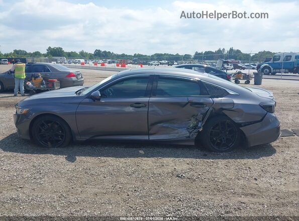 1HGCV2F3XKA013770 2019 HONDA ACCORD Gray Панорамний вид салону 360°
