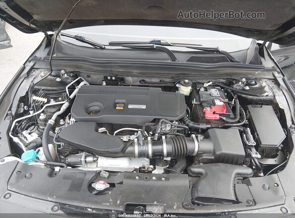 1HGCV2F3XKA021349 2019 HONDA ACCORD Черный Вид сзади