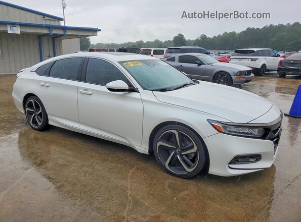 1HGCV2F3XLA018730 2020 HONDA ACCORD White Delantero derecho