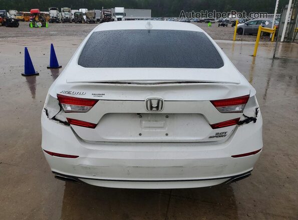 1HGCV2F3XLA018730 2020 HONDA ACCORD White Vista trasera
