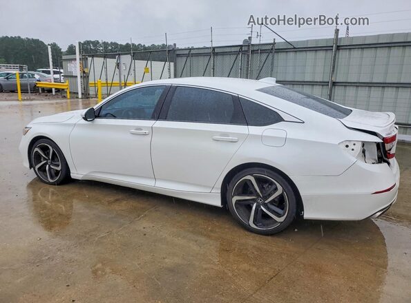 1HGCV2F3XLA018730 2020 HONDA ACCORD White Trasero izquierdo