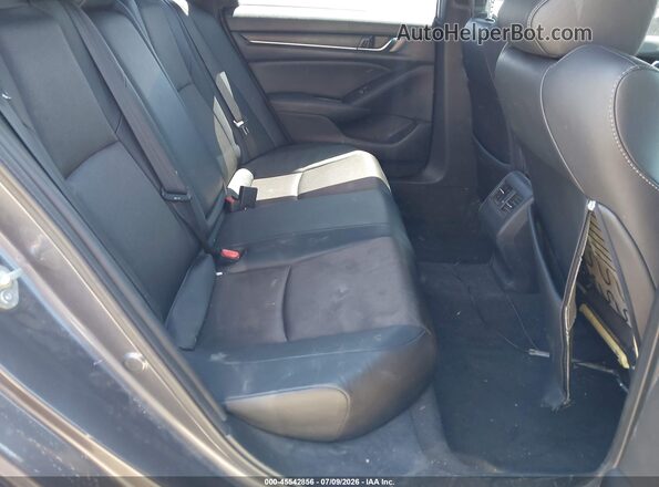 1HGCV2F3XLA025385 2020 HONDA ACCORD Gray Вид наклейки з VIN-кодом