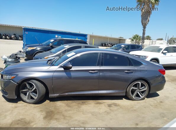 1HGCV2F3XLA025385 2020 HONDA ACCORD Gray Панорамний вид салону 360°