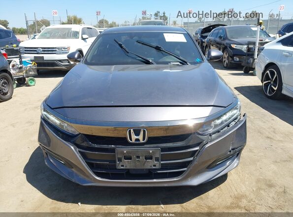 1HGCV2F3XLA025385 2020 HONDA ACCORD Gray Вид щитка приладів