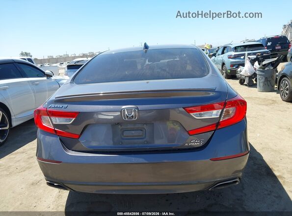 1HGCV2F3XLA025385 2020 HONDA ACCORD Gray 