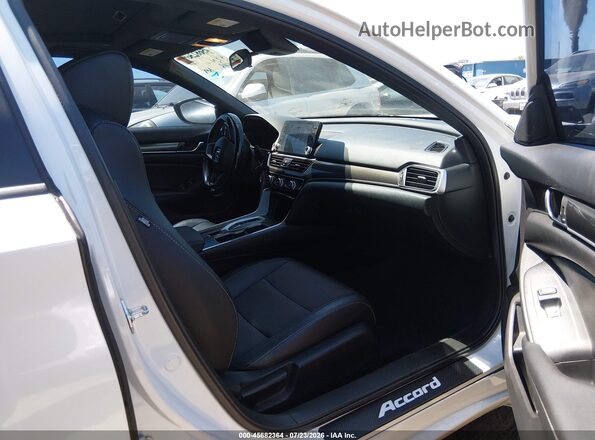 1HGCV2F3XMA003985 2021 HONDA ACCORD White Widok wnętrza z przodu