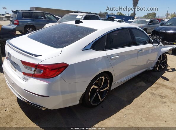 1HGCV2F3XMA003985 2021 HONDA ACCORD White Tył prawy