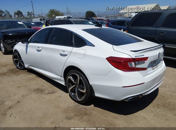 1HGCV2F3XMA003985 2021 HONDA ACCORD White Tył lewy
