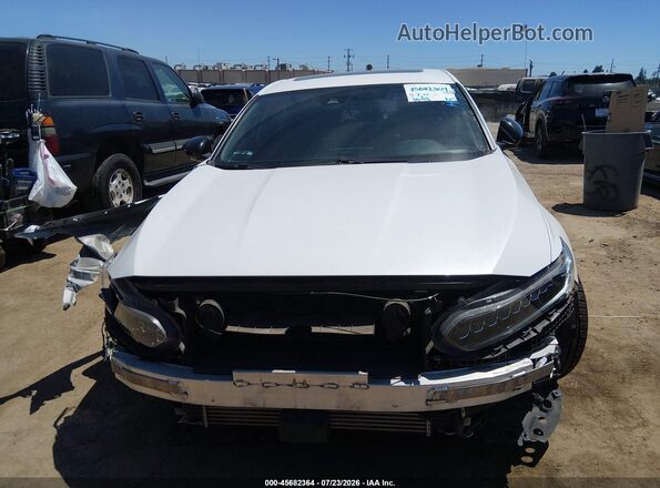 1HGCV2F3XMA003985 2021 HONDA ACCORD White Widok wnętrza z tyłu