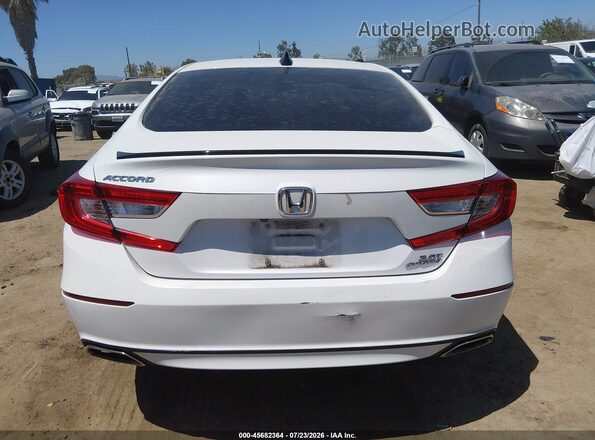 1HGCV2F3XMA003985 2021 HONDA ACCORD White 