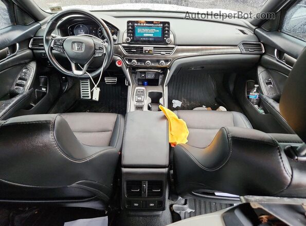 1HGCV2F3XMA029521 2021 HONDA ACCORD White Widok deski rozdzielczej