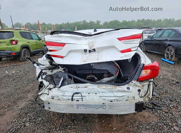 1HGCV2F3XMA029521 2021 HONDA ACCORD White Widok z tyłu