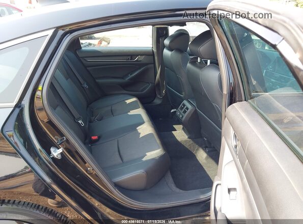 1HGCV2F3XNA004409 2022 HONDA ACCORD Black VIN კოდის სტიკერის ხედი
