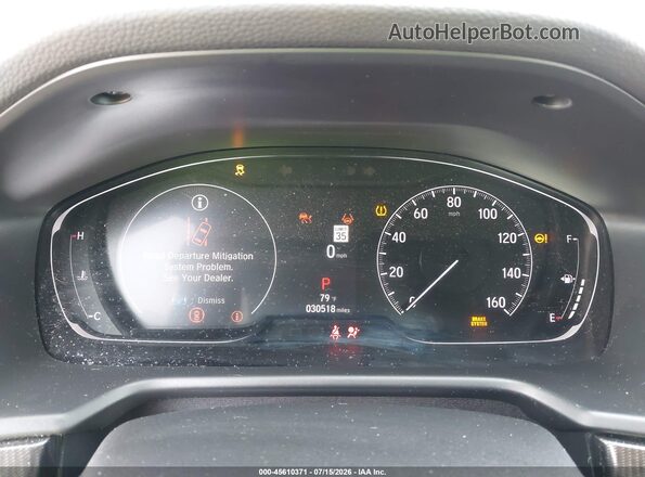 1HGCV2F3XNA004409 2022 HONDA ACCORD Black უკანა სავარძლების ხედი