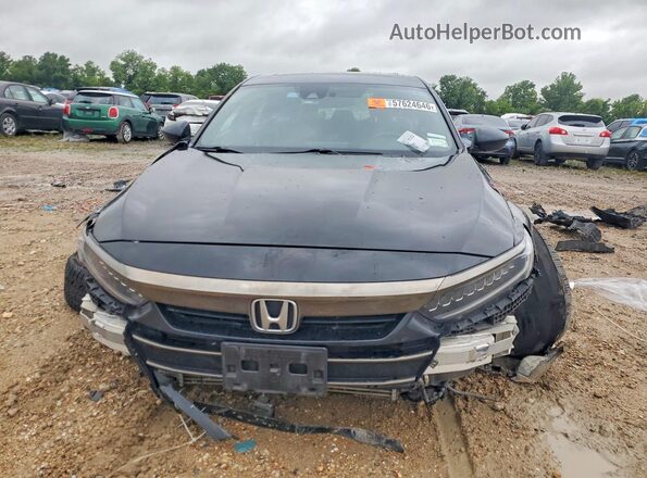 1HGCV2F3XNA014678 2022 HONDA ACCORD Black წინა ხედი