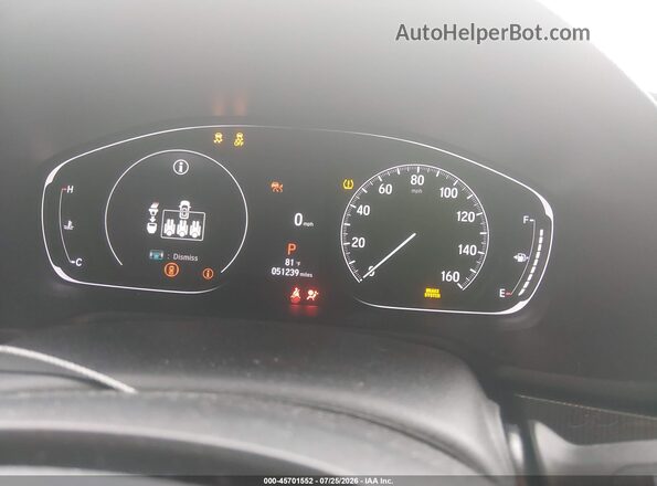 1HGCV2F3XNA015524 2022 HONDA ACCORD Белый Вид задних сидений