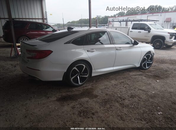 1HGCV2F3XNA015524 2022 HONDA ACCORD Белый Задняя правая четверть