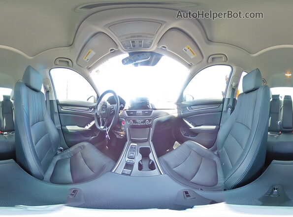1HGCV2F50JA014863 2018 HONDA ACCORD Gray VIN კოდის სტიკერის ხედი