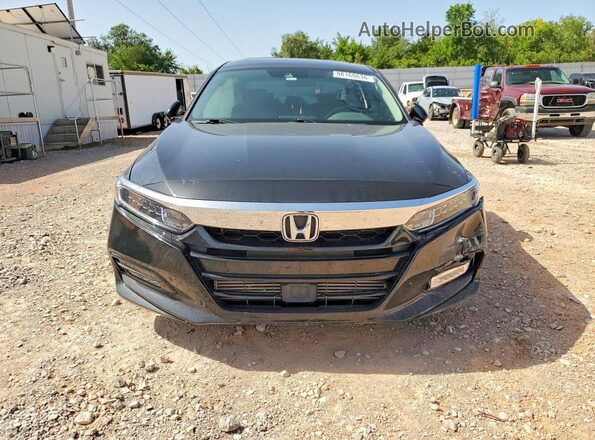1HGCV2F52KA007589 2019 HONDA ACCORD Black Vista frontal