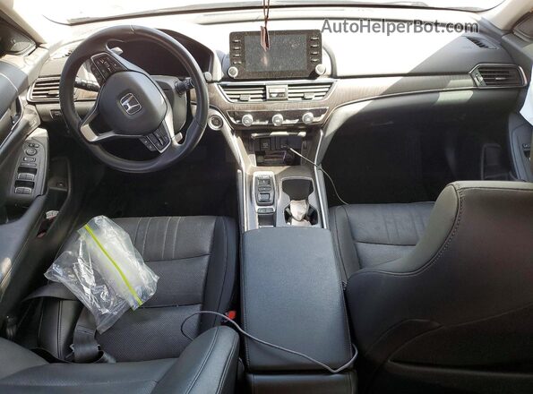 1HGCV2F52KA007589 2019 HONDA ACCORD Black Vista del salpicadero