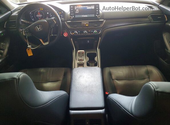 1HGCV2F53JA020558 2018 HONDA ACCORD Black Dashboard view